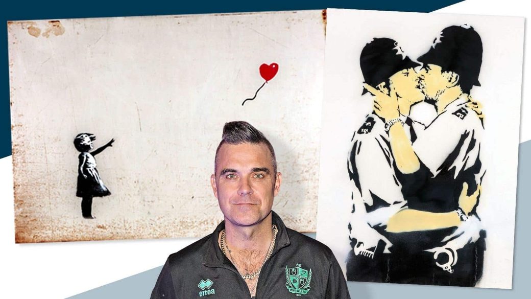robbie williams banksy gyűjtemény