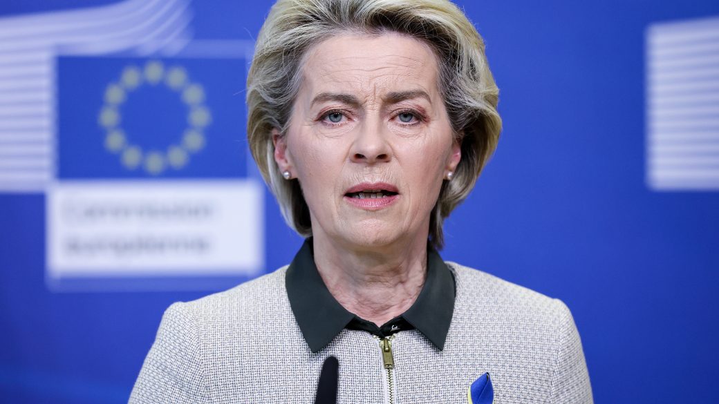 ursula von der leyen európai bizottság elnöke oroszország szankció