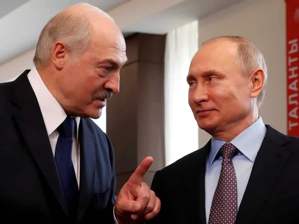 Vlagyimir-Putyin-Alekszandr-Lukasenko-Orosz-Ukrán-Háború-Fehéroroszország-Belarusz
