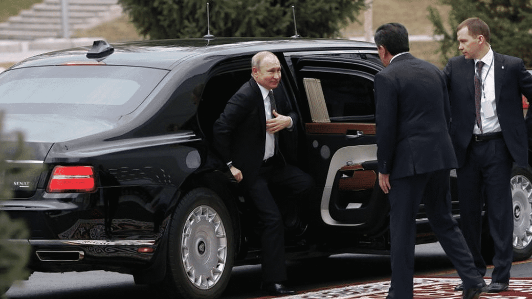 vlagyimir putyin autója kocsija