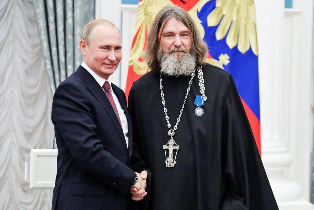 Vlagyimir Putyin Oroszország Pap Bíróság Börtön Háború Orosz-Ukrán Háború