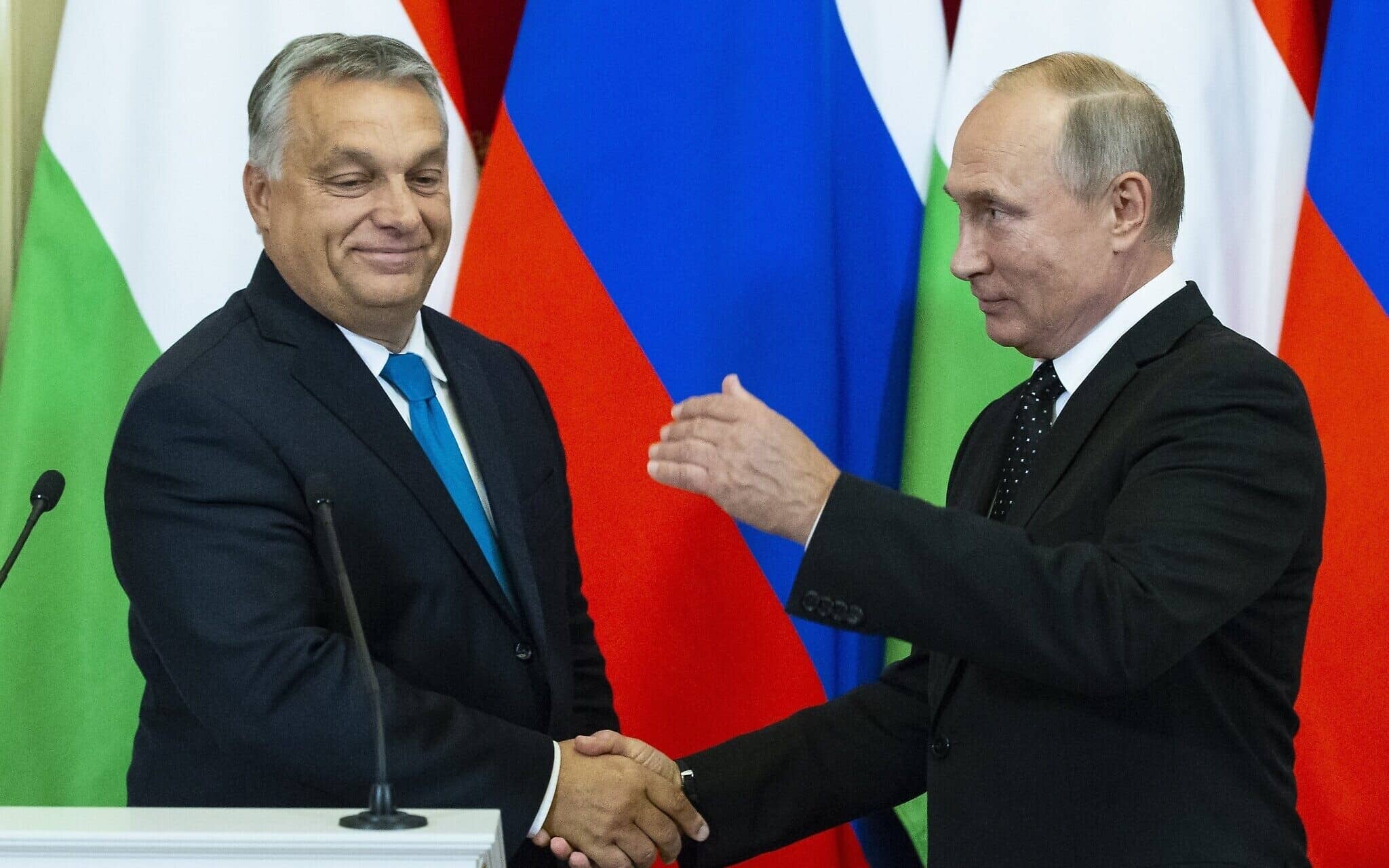 Orbán Viktor Győzelme Vlagyimir Putyin Gratuláció