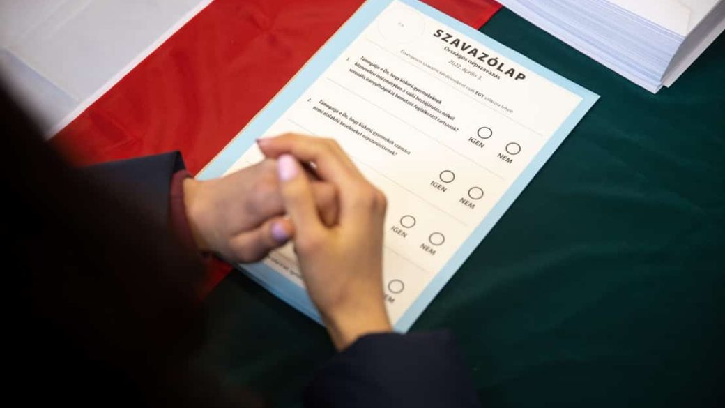 szaros népszavazási lap kismaros