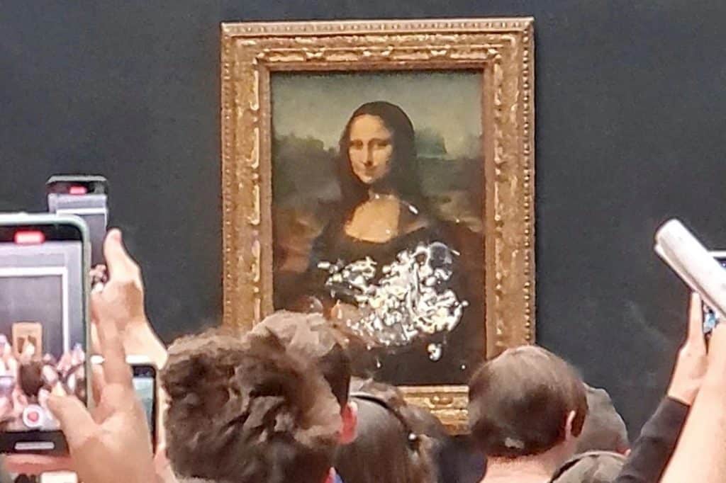 Mona Lisa Torta Louvre