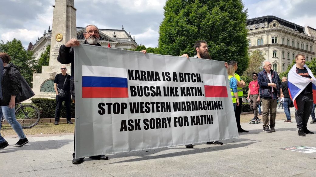 vlagyimir putyin orosz tüntetés budapesten orosz ukrán háború
