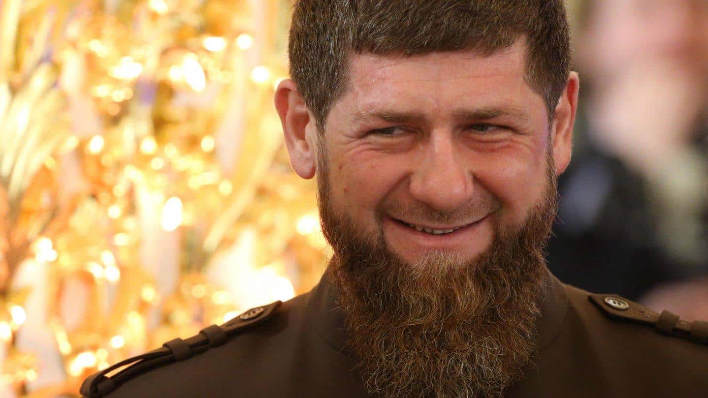 Ramzan Kadirov csecsen vezető vlagyimir putyin orosz ukrán háború