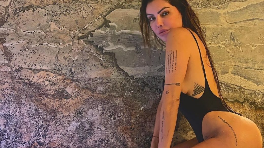 Liziane Gutierrez bikinimodell halalos fenyegetes ukrajna