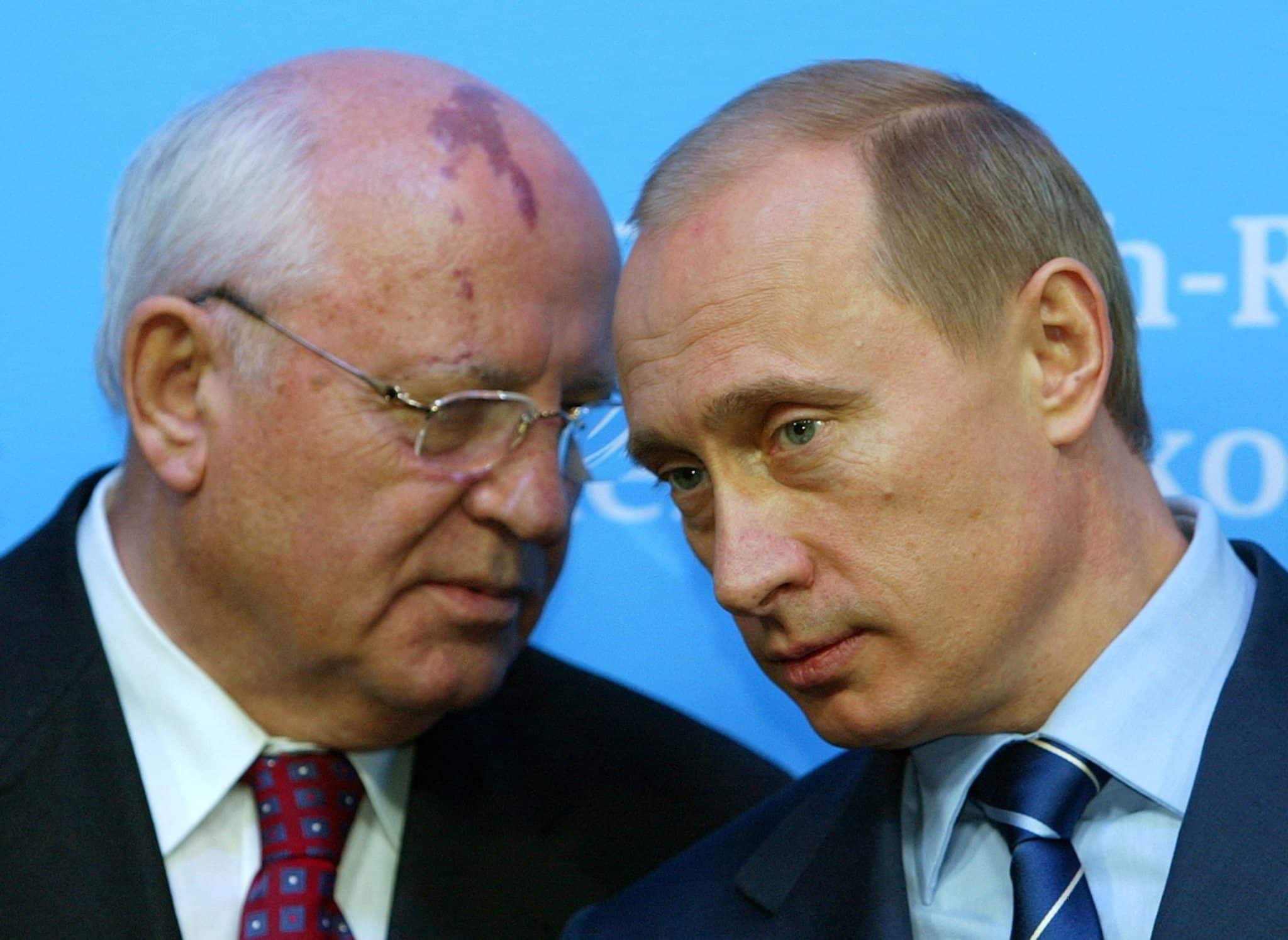 mihail gorbacsov és vlagyimir putyin