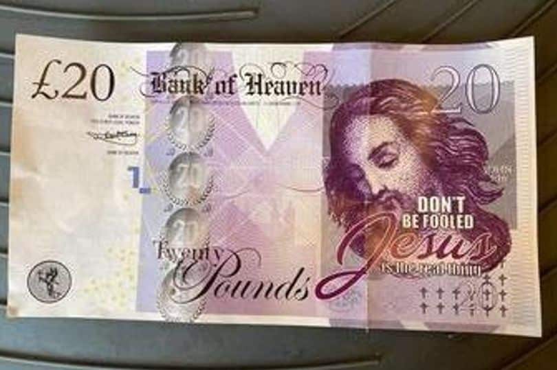 jezus bankjegyek talalt penz egyesult kiralysag