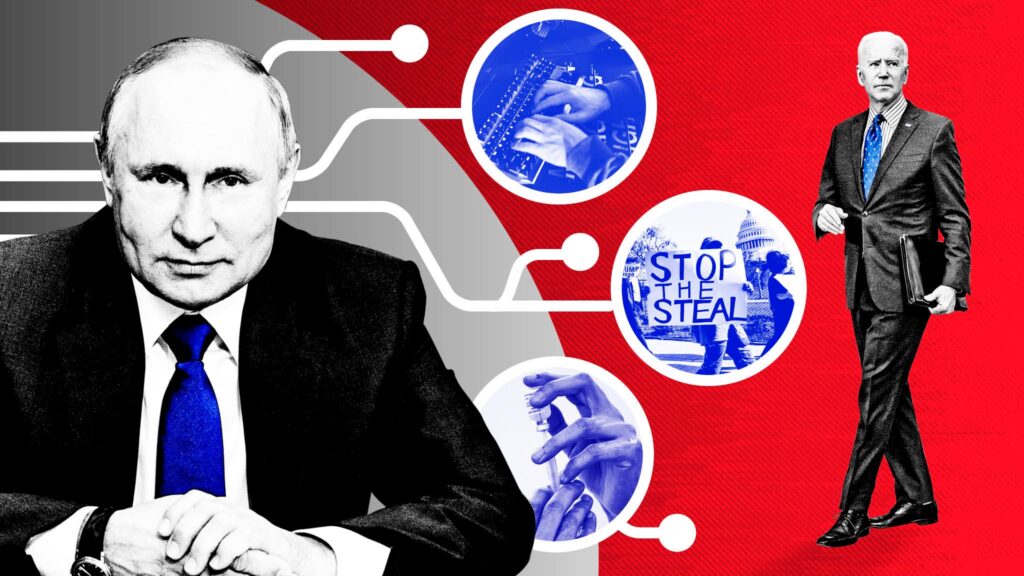 Vlagyimir Putyin Kibertámadás Amerika Egyesült Államok Orosz Ukrán Háború Repulikános Párt