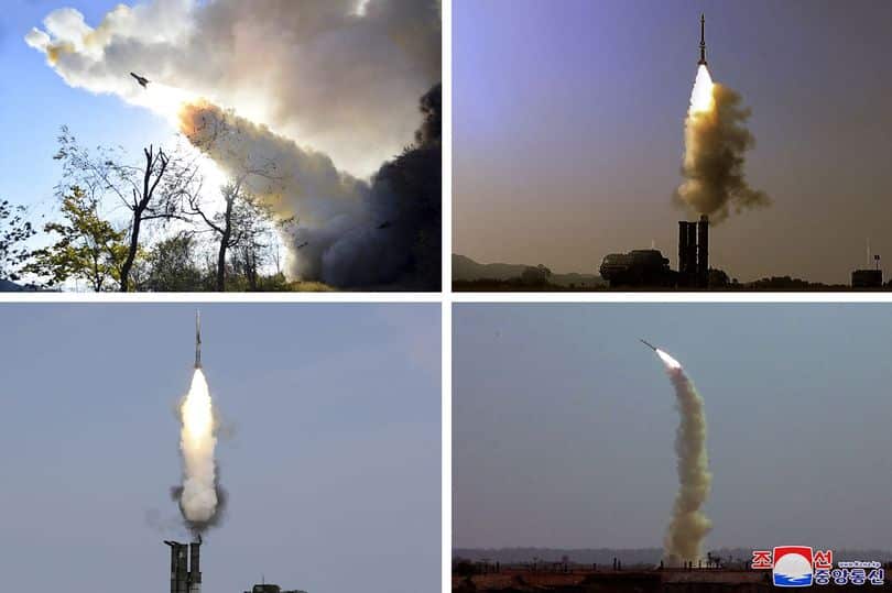 Kim Dzsongun Eszak-Korea Raketa Del-Korea Usa Hadgyakorlat