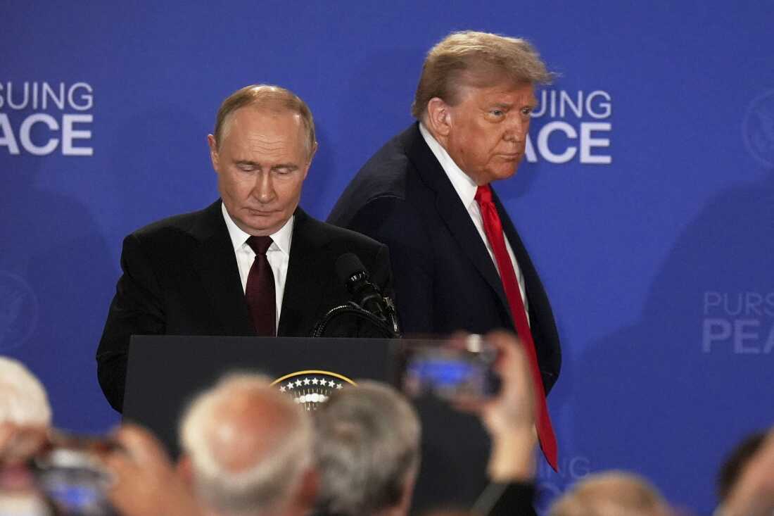 Vlagyimir Putyin Donald Trump Alaszka Talalkozo