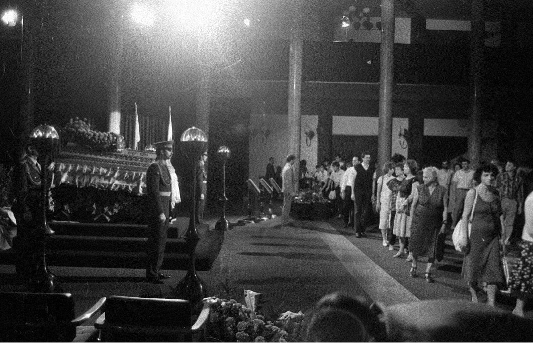 Kadar Janos Temetese Foto