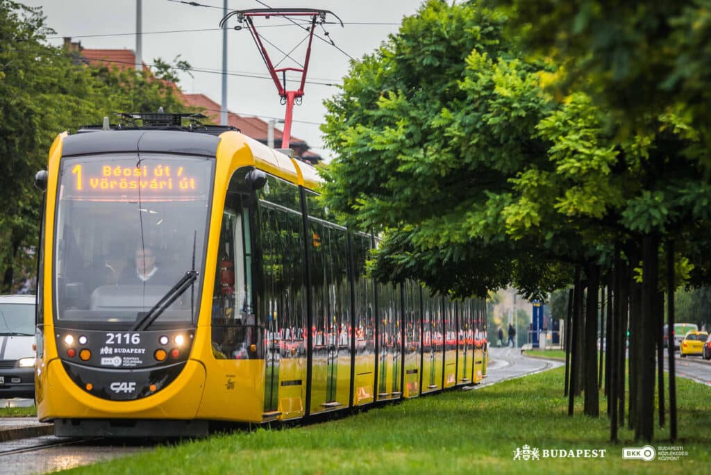 Villamosbaleset Budapest Karambol