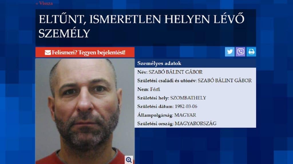 Eltunt Szabo Balint Szegedi Kepviselo Utolso Foto