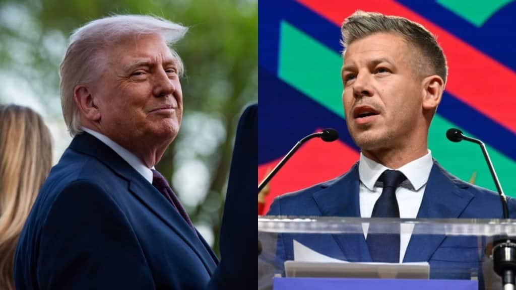 Donald Trump Magyar Peter
