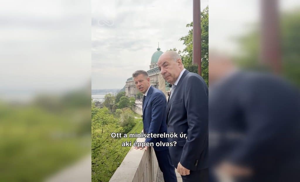 Magyar Peter Sulyok Tamas Orban Viktor Terasz Video
