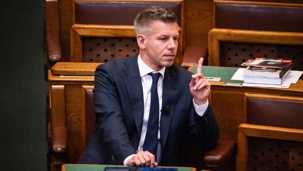 Magyar Peter Gulyas Gergely Hazudott