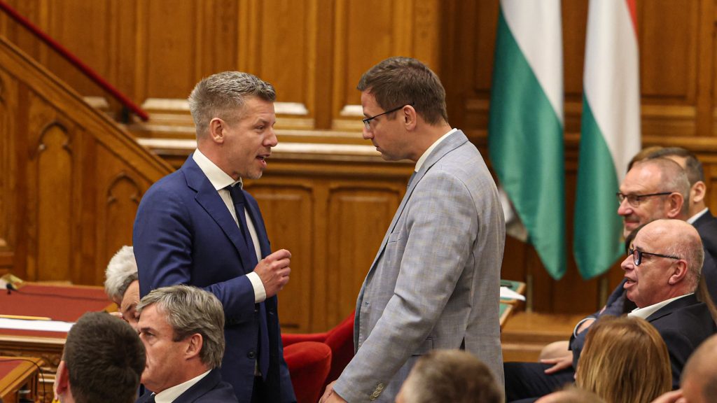Magyar-Peter-Gulyas-Gergely-Parlamenti-Vita