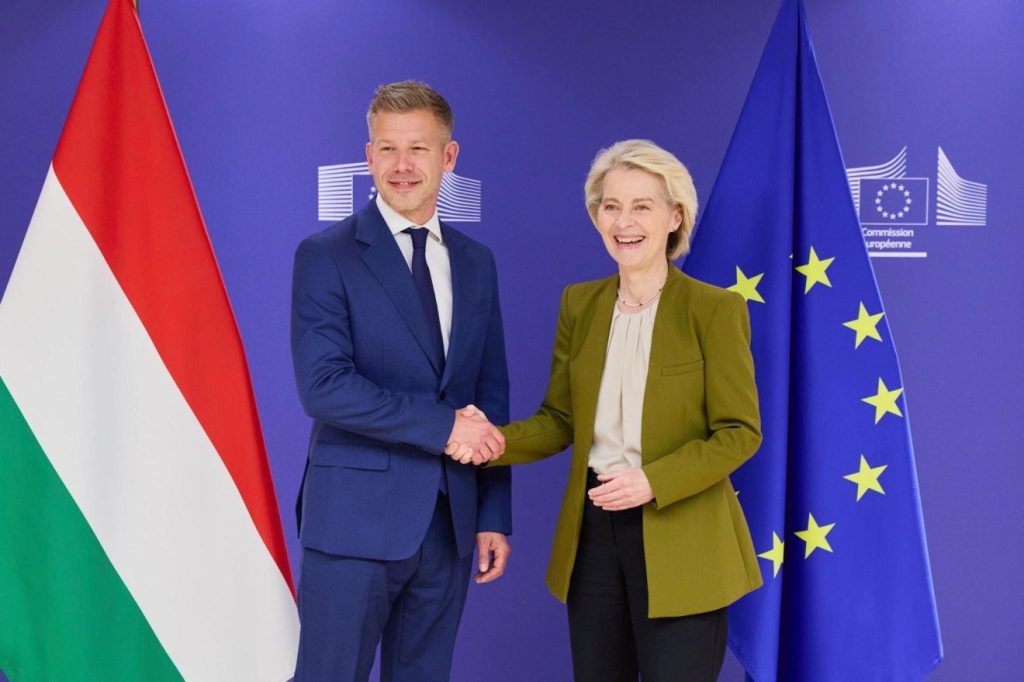Magyar-Peter-Von-Der-Leyen-Unios-Penzek-Fizetese Brusszeli-Megallapodas