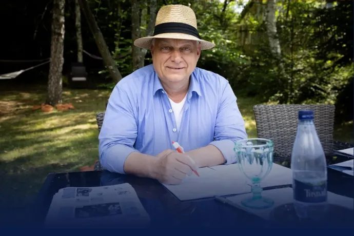 Megtaláltuk Orbán Viktort, miközben a tusványosi beszédére készült