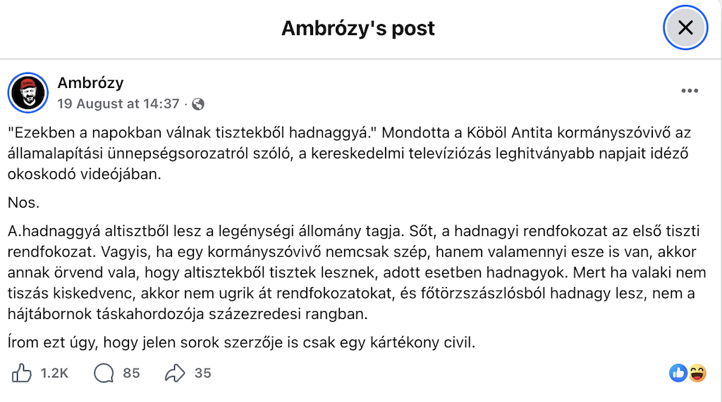 ambrozy aron