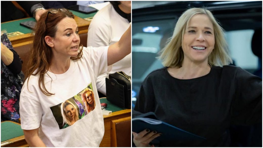Szabó Tímea és Kaminski Fanny a 4,23 milliárd forintos kommunikációs szerződésről szóló hír illusztrációján