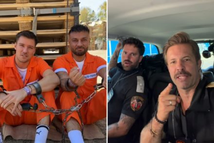 Majka kikötötte a Szigeten Gáspár Lacit és Valkusz Milánt, betartotta az ígéretét