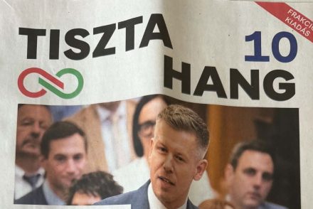 Bujdosó Andrea és a Tisza Párt átállt az állami kasszára: közpénzből nyomtatják a 10. lapszámot a Tiszta Hang kampánylapból