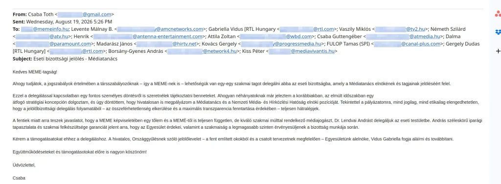 toth csaba mediatanacs