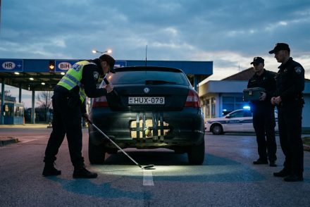 Gyanús csomag tűnt fel a magyar autó alvázán a horvát-bosnyák határon: azonnal bírói engedélyt kértek a felnyitására