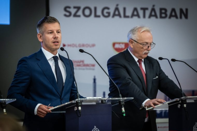 Magyar Péter felolvasta a Hernádi Zsoltnak küldött SMS-ét – egy mondatban tette világossá, mit vár el a Moltól