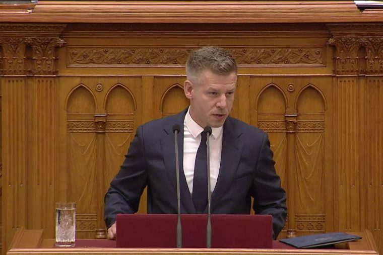 A fideszesek a helyükről üvöltöttek be a parlamentben: a jegyzőkönyvből derült ki, mivel támadták Magyar Péter beszédét