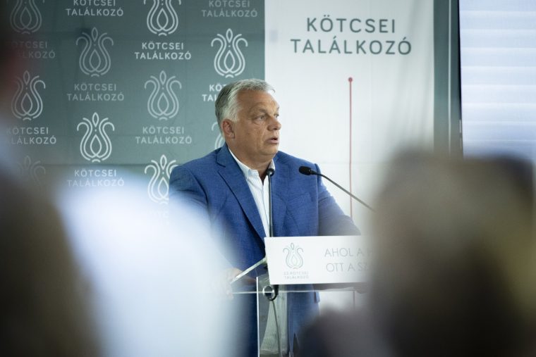 Orbán Viktor zárt ajtók mögött hirdetett harcot: négy állítással vádolja a Tiszát Kötcsén