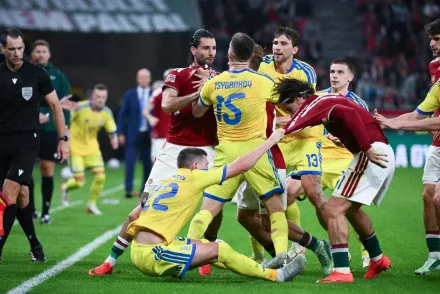 Mentős is a dulakodók közé keveredett a magyar–ukrán meccs végén: vizsgálja az esetet az Országos Mentőszolgálat