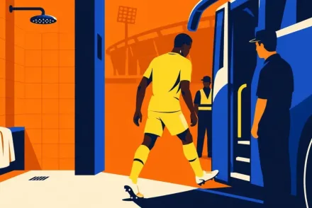 Izzadtan zavarták fel a buszra a győztes meccs után a Borussia Dortmund sztárjait