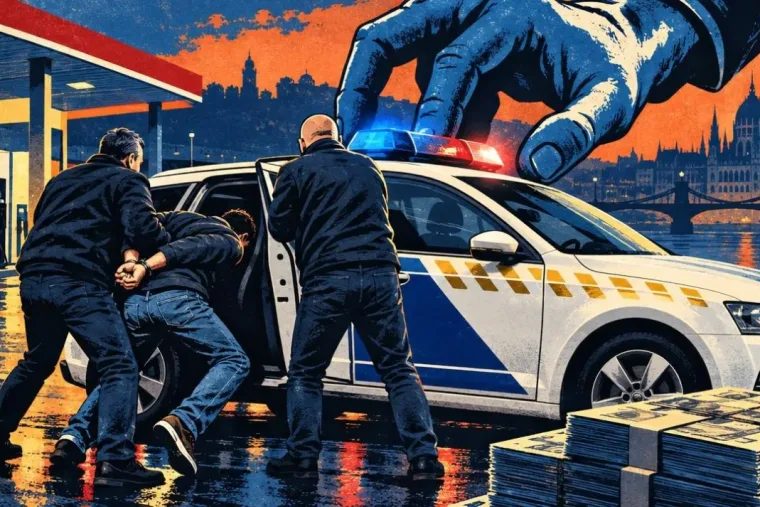 Letartóztatták az álrendőröket, akik szirénázó autóval hurcolták el áldozatukat a kétmilliárdos követelés miatt