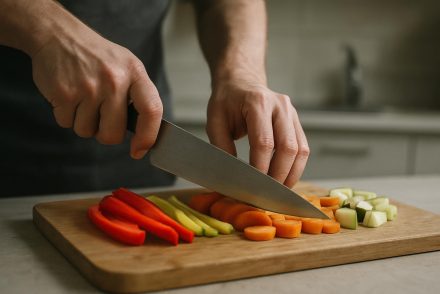 A szakácskés: mindennapi társ a konyhában