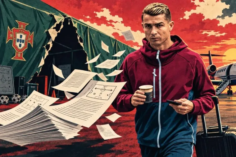 Cristiano Ronaldo tíz oldalon tárta fel, miért hagyta ott a portugál válogatott edzőtáborát