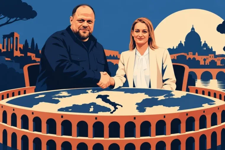 Hónapokig elhúzódott a diplomáciai előkészítés: Forsthoffer Ágnes Rómában ült tárgyalóasztalhoz Ruszlan Sztefancsukkal