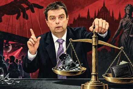 Férfialak mérleggel és törött telefonnal – Fürcht Pál reagált Magyar Péter politikai utasításról szóló vádjára