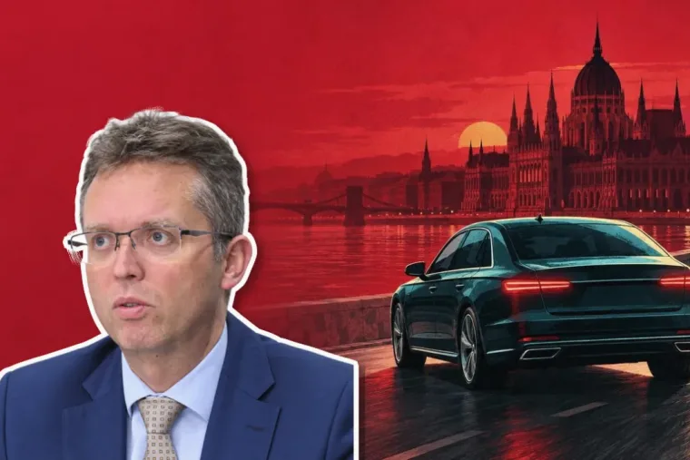 „De én még nem szálltam be a kocsiba” – Hankó Balázst ottfelejtette a sofőrje a Parlament előtt
