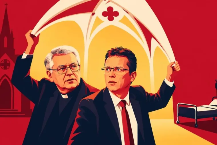Hodász András keményen nekiment a letartóztatott politikusokért szervezett belvárosi fohásznak