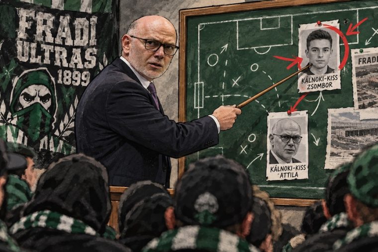 A Fradi-ultrák a fia kirúgását követelik a milliárdos vizsgálat miatt: így reagált Kálnoki-Kiss Attila