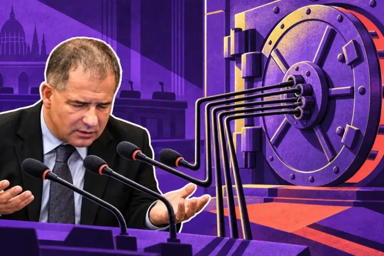 „Semmilyen felelősséget nem érzek” – Kósa Lajos és Bánki Erik feszült ülésen hárított az MNB-ügyben