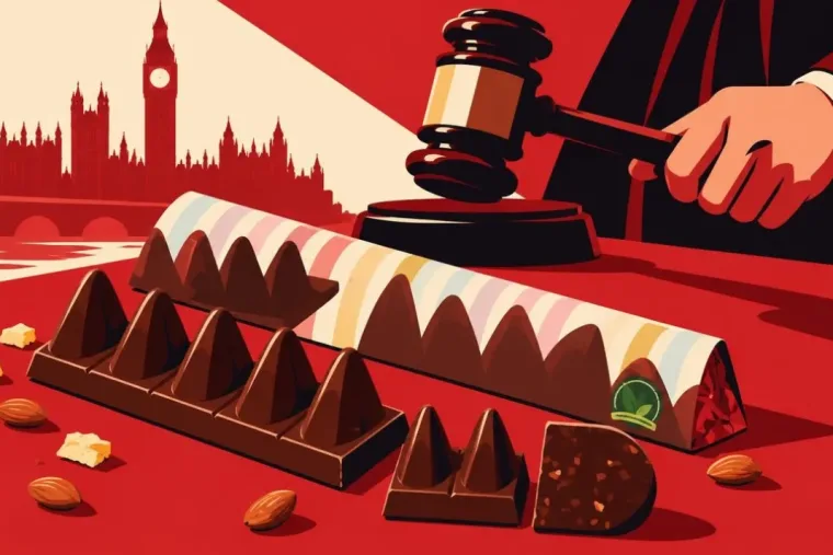 A Londoni Felsőbíróságon támadta meg a vegán manufaktúrát a Toblerone gyártója a csoki formája miatt