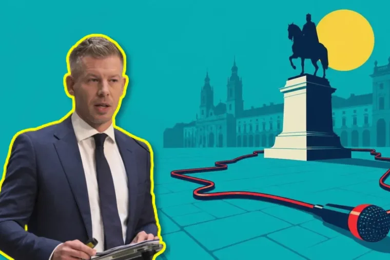 „Ezt a hazát megosztani bűn” – Magyar Péter a Bem téren jelentette be a rendszerváltás óta hiányzó múzeum megalapítását