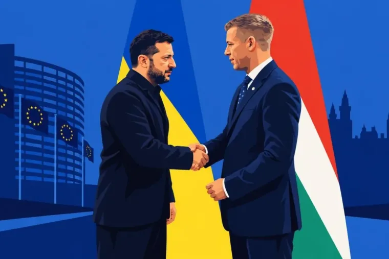 Magyar Péter Brüsszelben ült le Zelenszkijjel: a zárt ajtók mögötti alku kényes részletei