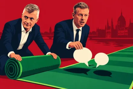 Magyar Péter mindössze két szóval intézte el Kubatov Gábor újabb négyéves elnöki megbízatását