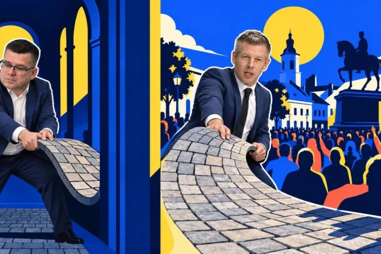 „Seszták Miklós igazoltan távol lesz”: hatalmas tömeg várta Magyar Pétert Kisvárdán, a letartóztatott volt miniszter bázisán